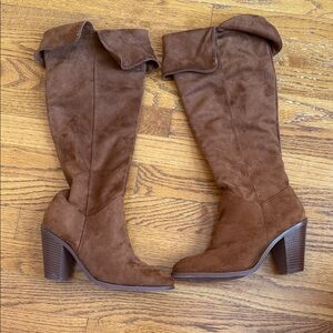 Qupid Knee High Boots